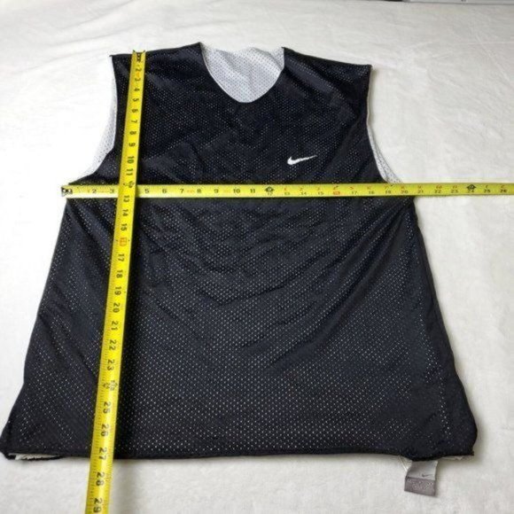 VINTAGE Nike Reversible Mesh Tank Top  Mens L Large Athletic Basketball y2K 90s - Picture 7 of 8